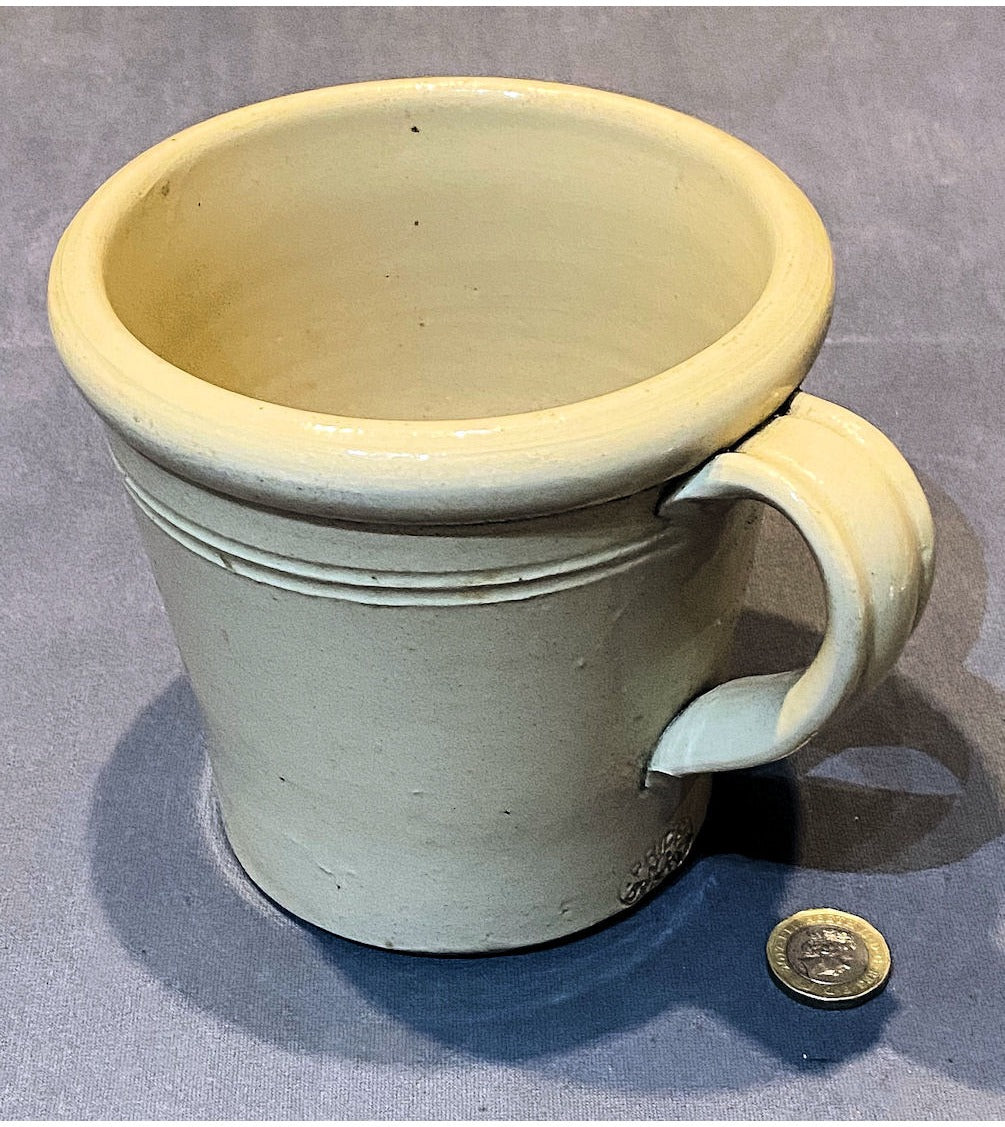 Stoneware Butter Tub — view 3