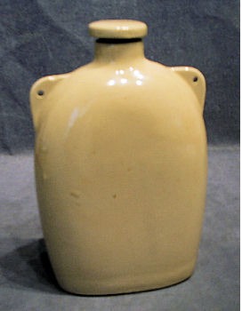 Stoneware Hot Water Bottle — Stoneware, 1920's
