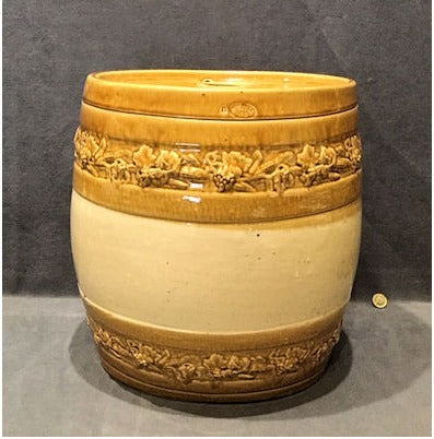 Stoneware Oval Spirit Barrel — view 2