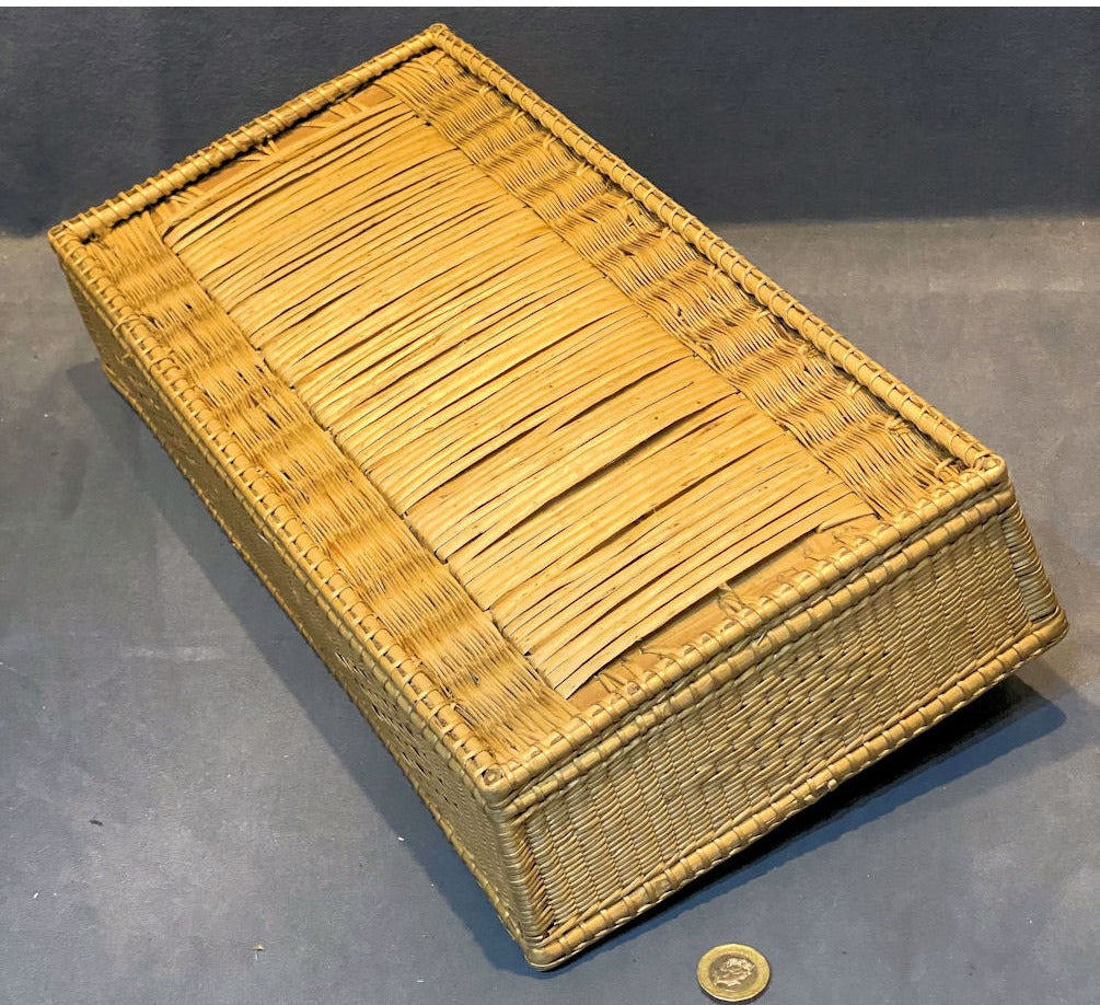 Straw Work Cutlery Tray — view 5