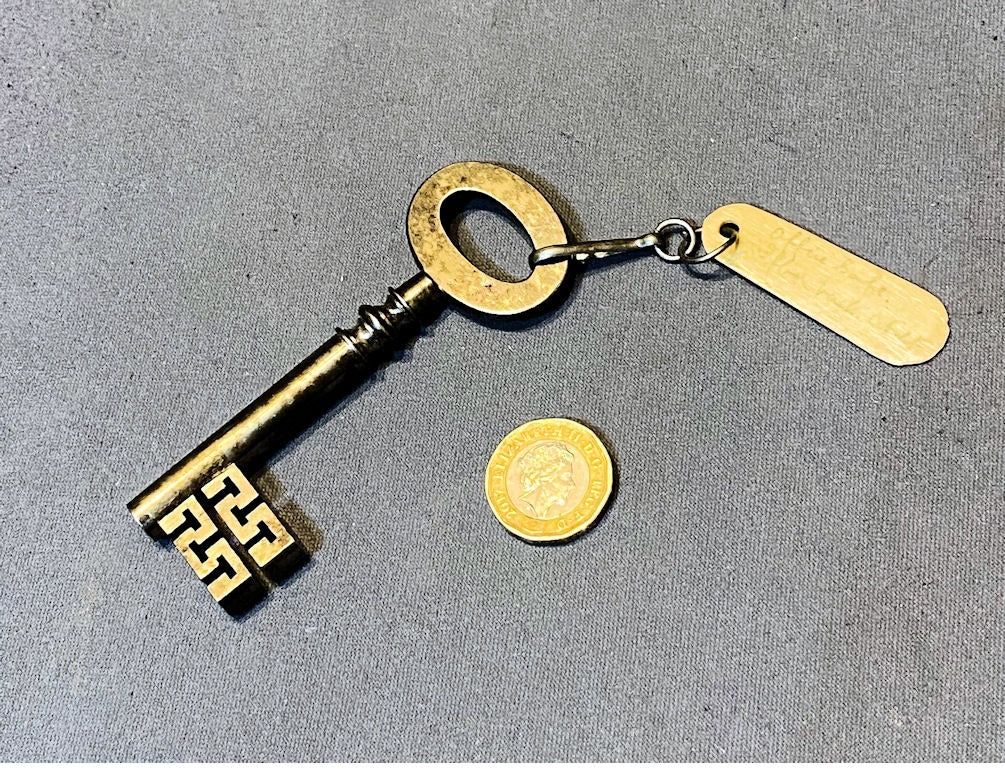 Strong Box Key — Steel, 19th century