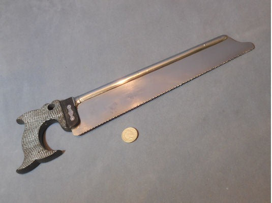 Surgeons Amputation Saw — Steel, early 19th century