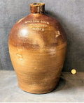 Sussex Saltglazed Flagon — early 19th century