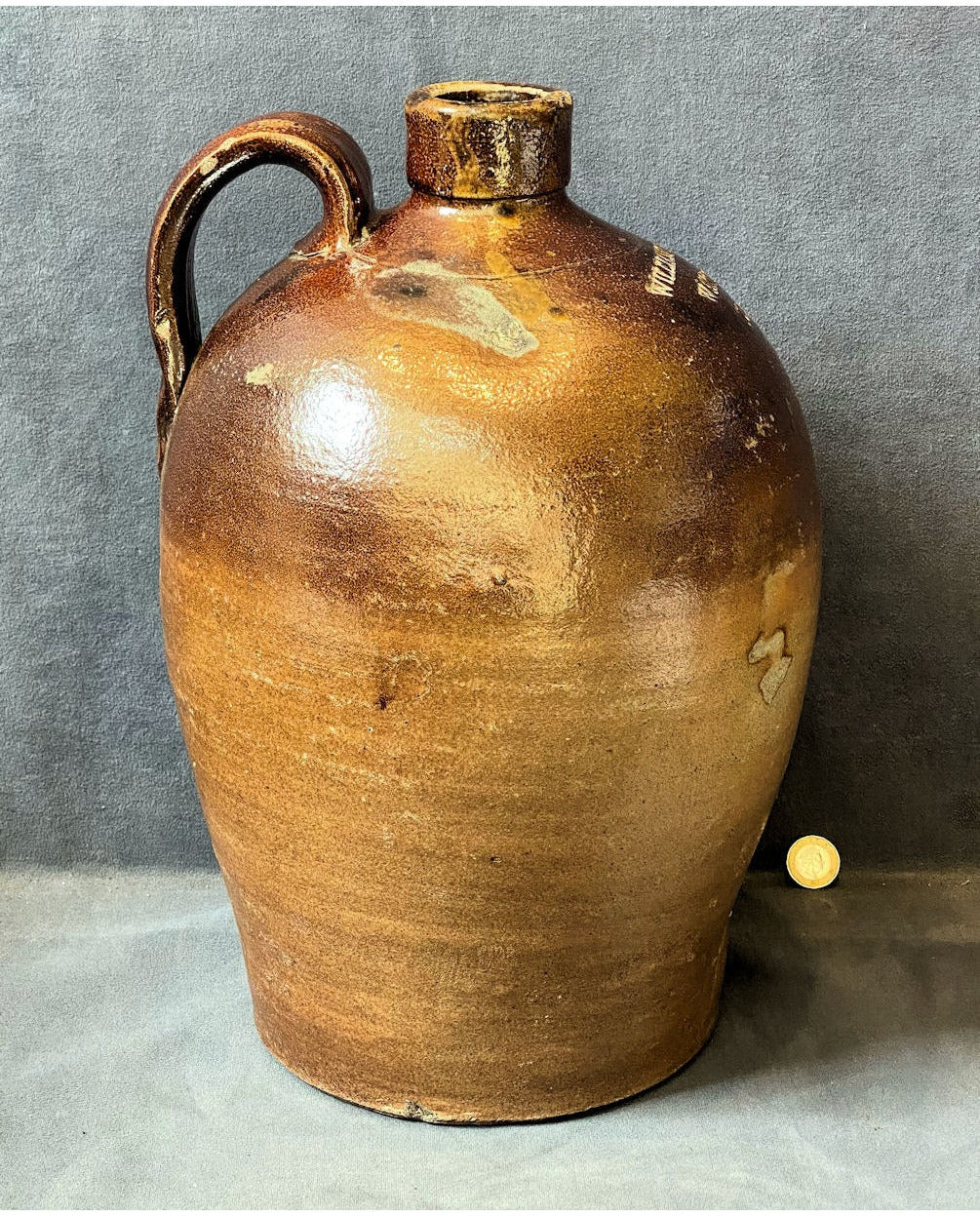Sussex Saltglazed Flagon — view 2