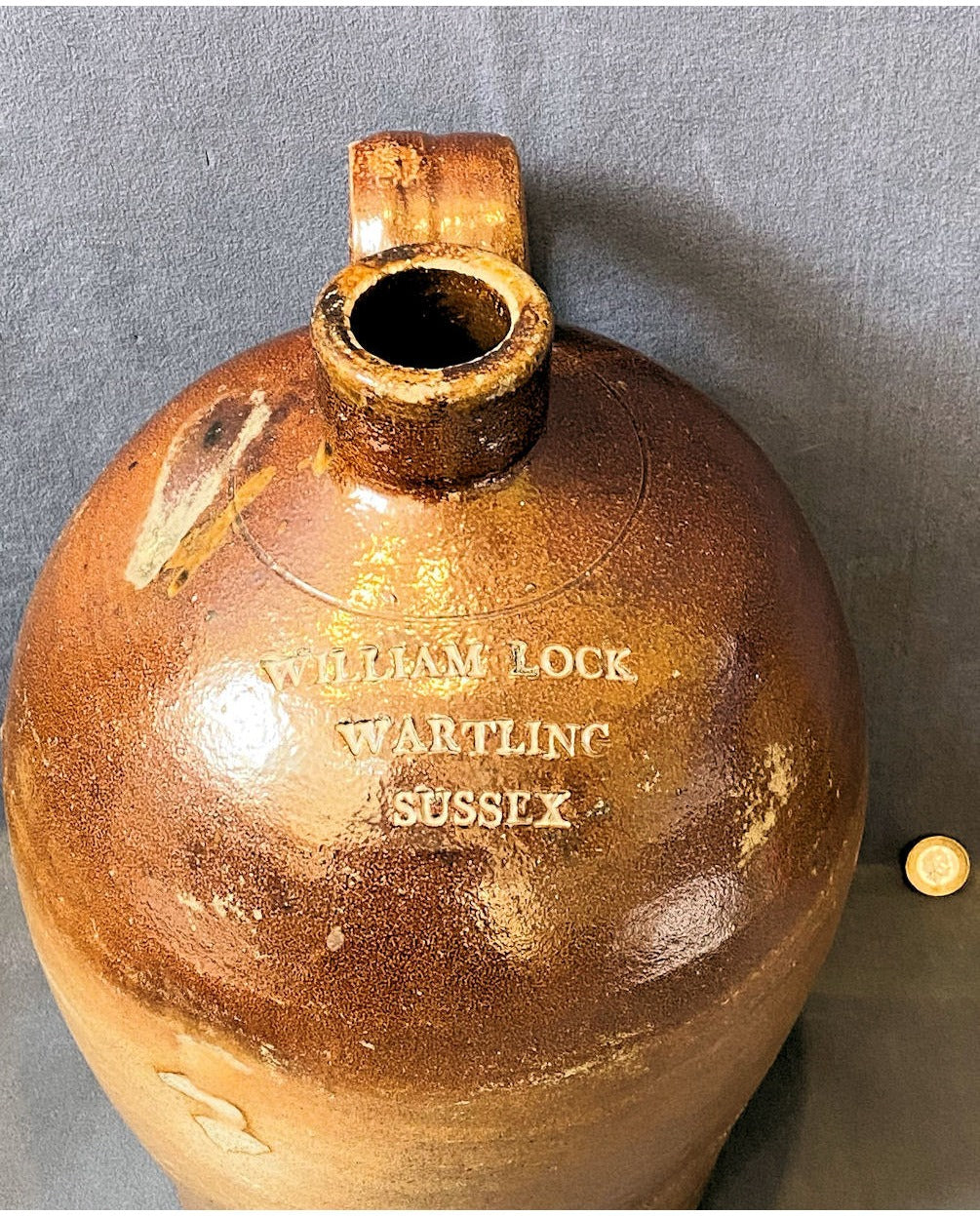 Sussex Saltglazed Flagon — view 5