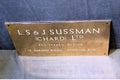 Sussman ( Chard ) Ltd Brass Nameplate — Brass, 1940's