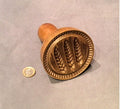 Sycamore Butter Stamp — Sycamore, late 19th century