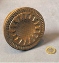 Sycamore Butter Stamp — Sycamore, late 19th century