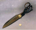Tailors Shears — Steel, late 19th century