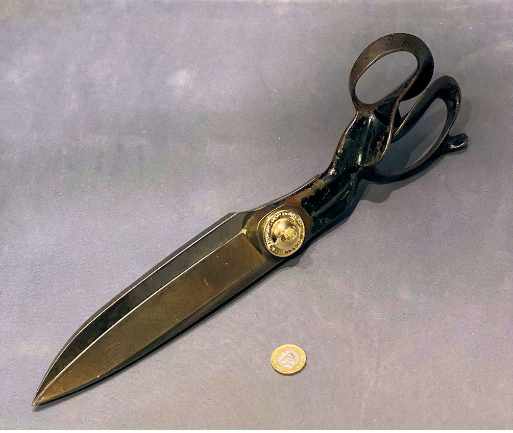 Tailors Shears — Steel, late 19th century