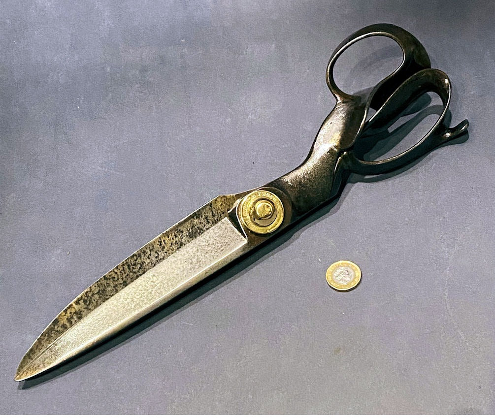 Tailors Shears — Steel, late 19th century