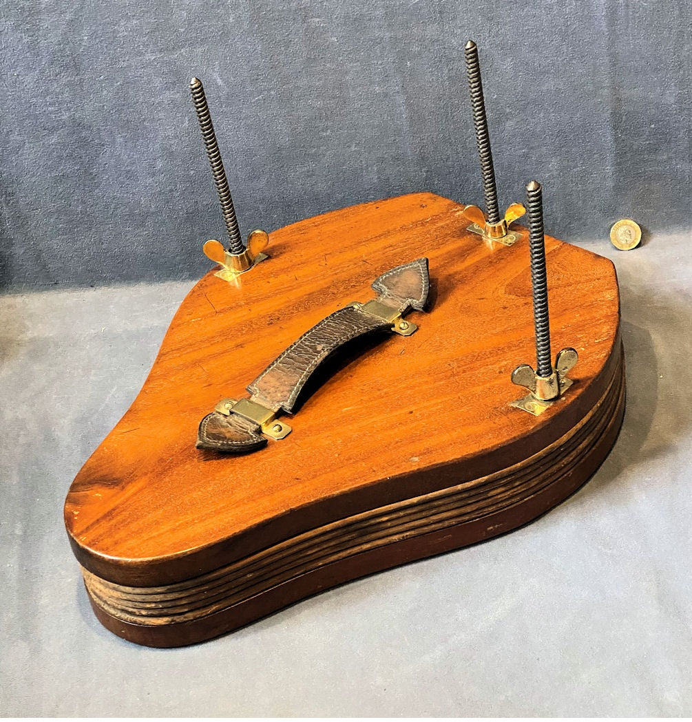 Tennis Racquet Press — Mahogany, circa 1900