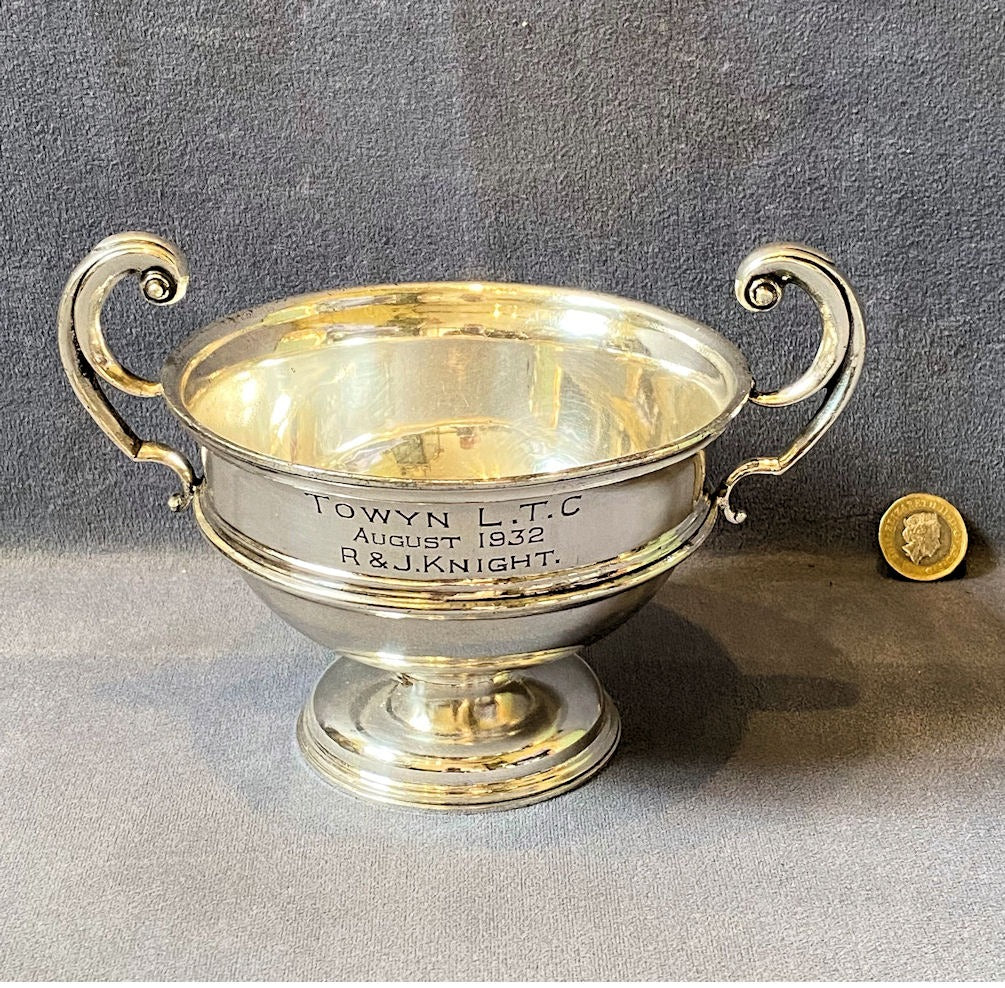 Tennis Trophy 1932 — Silver plate, 1932