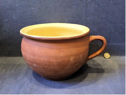 Terracotta Chamberpot — circa 1900