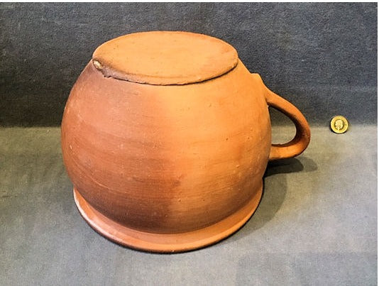 Terracotta Chamberpot — view 3