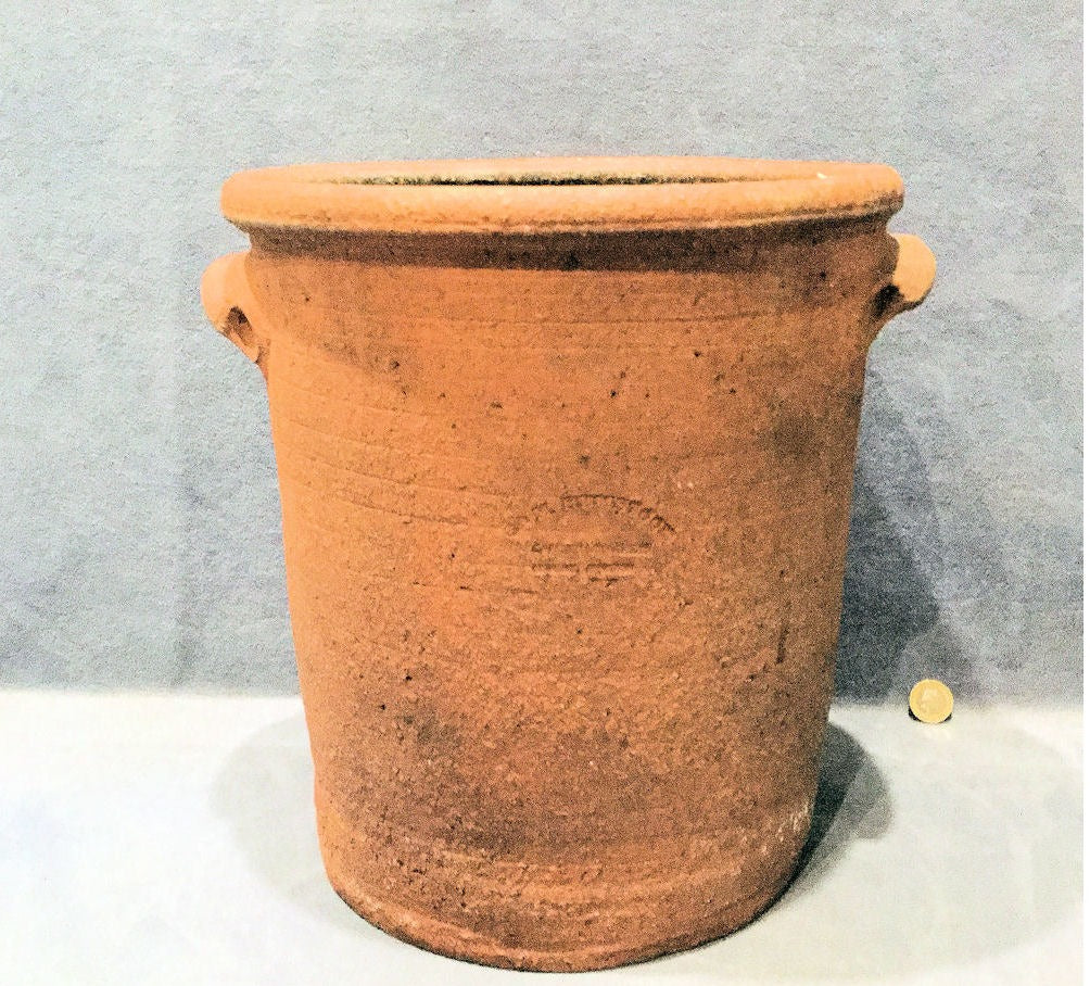 Terracotta Storage Crock — late 19th century