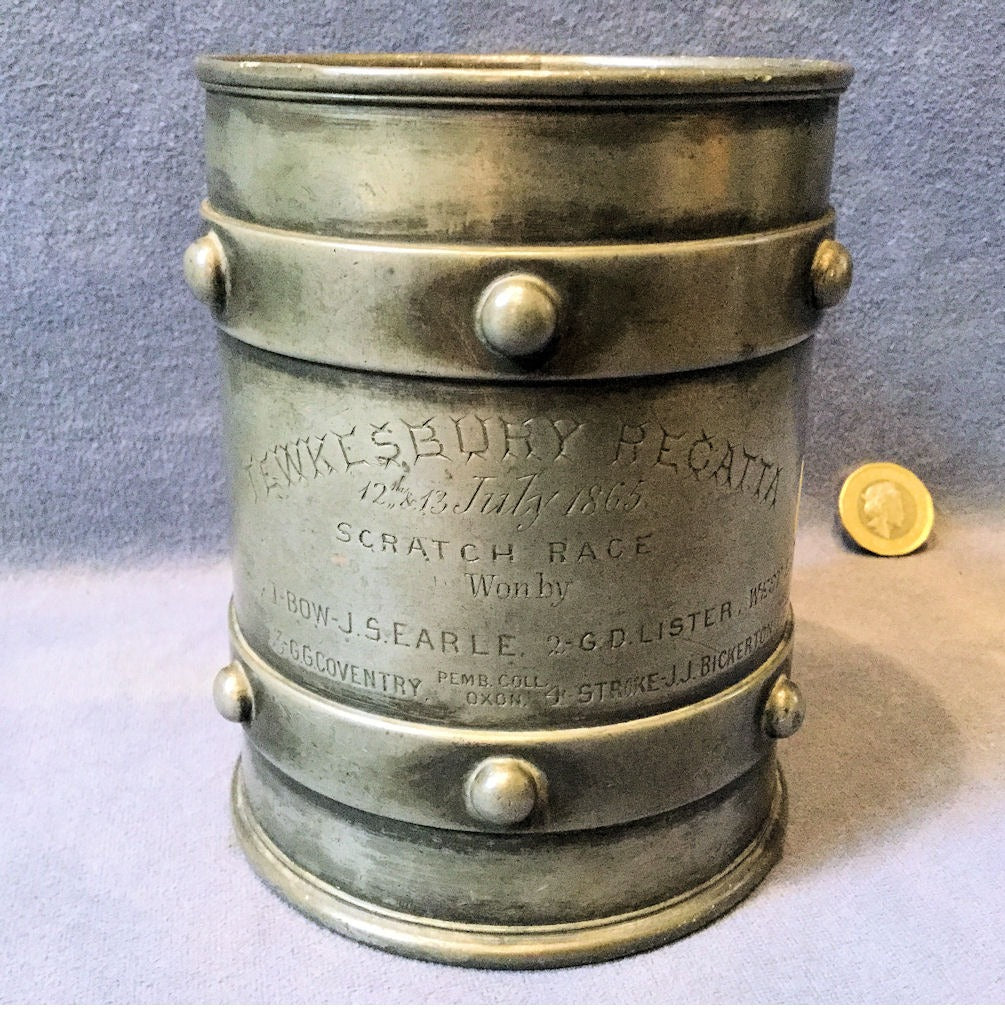 Tewksbury Regatta Trophy — Glass, mid 19th century