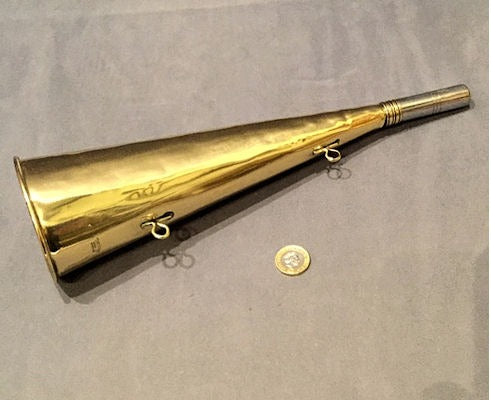 The Acme Brass Railway Warning Horn — Brass, 1920's