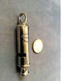 The City Patent Whistle — Chrome, late 19th century
