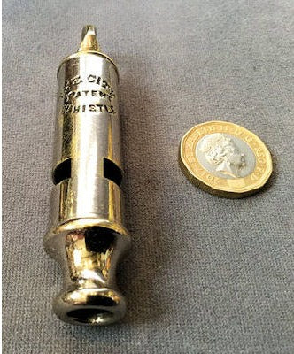 The City Patent Whistle — view 2