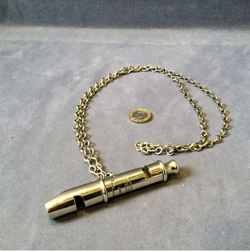 The Metropolitan Double Whistle — Nickel, 1920's