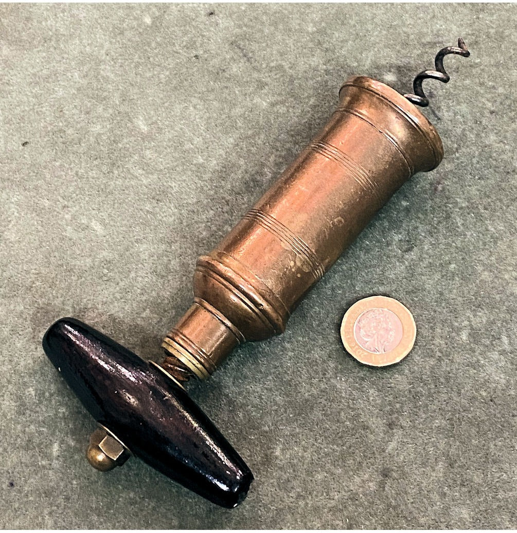 Thomason Dowler Patent Brass Corkscrew — view 2