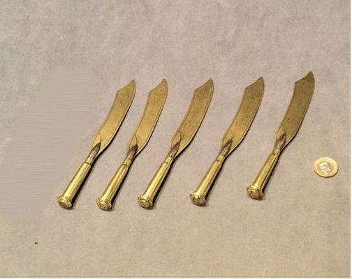 Trench Art Brass Letter Opener, 4 matching available — Brass