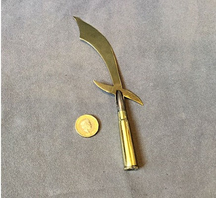 Trench Art Letter Opener — view 2
