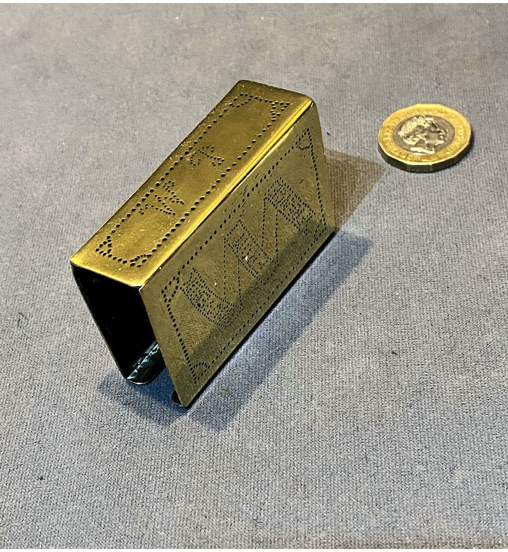 Trench Art Match Box Cover — view 3