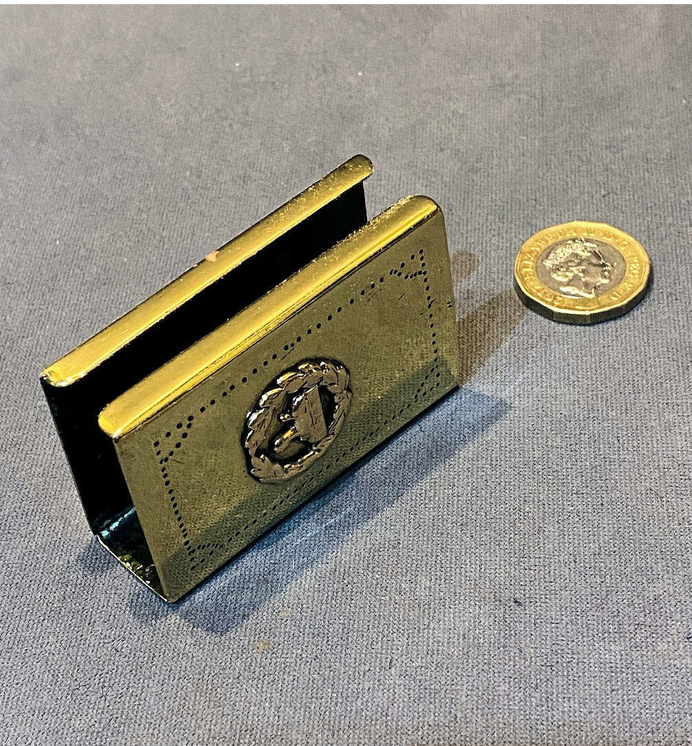Trench Art Match Box Cover — view 4