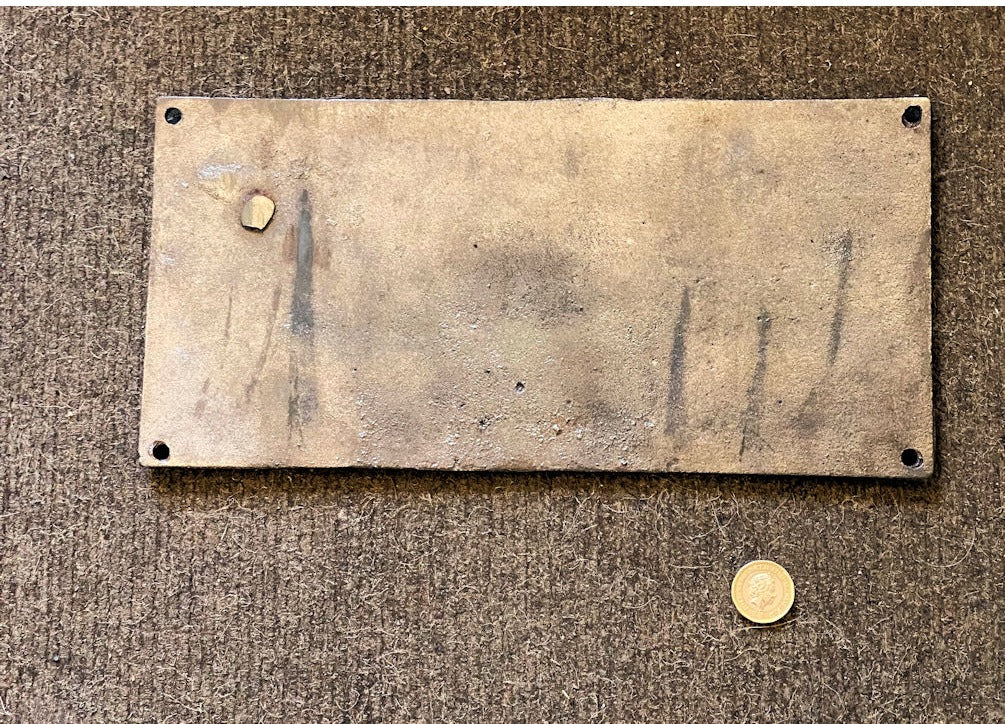 Tuke & Bell Ltd Cast Iron Manufacturers Plate — view 2