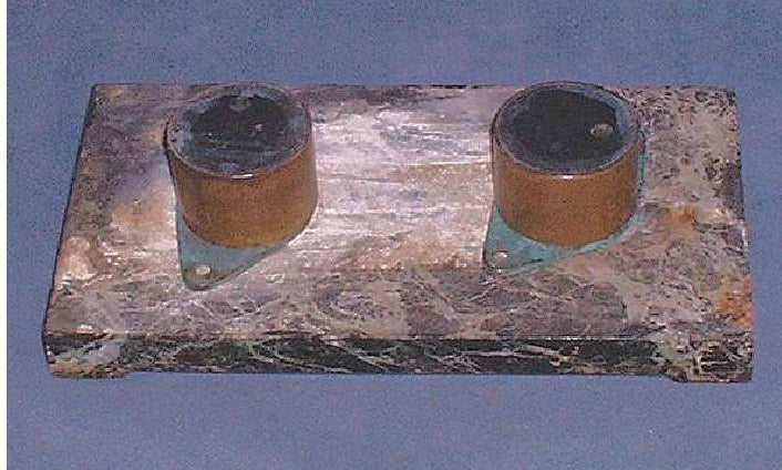 Twin Electric Exterior Bell Push — view 2