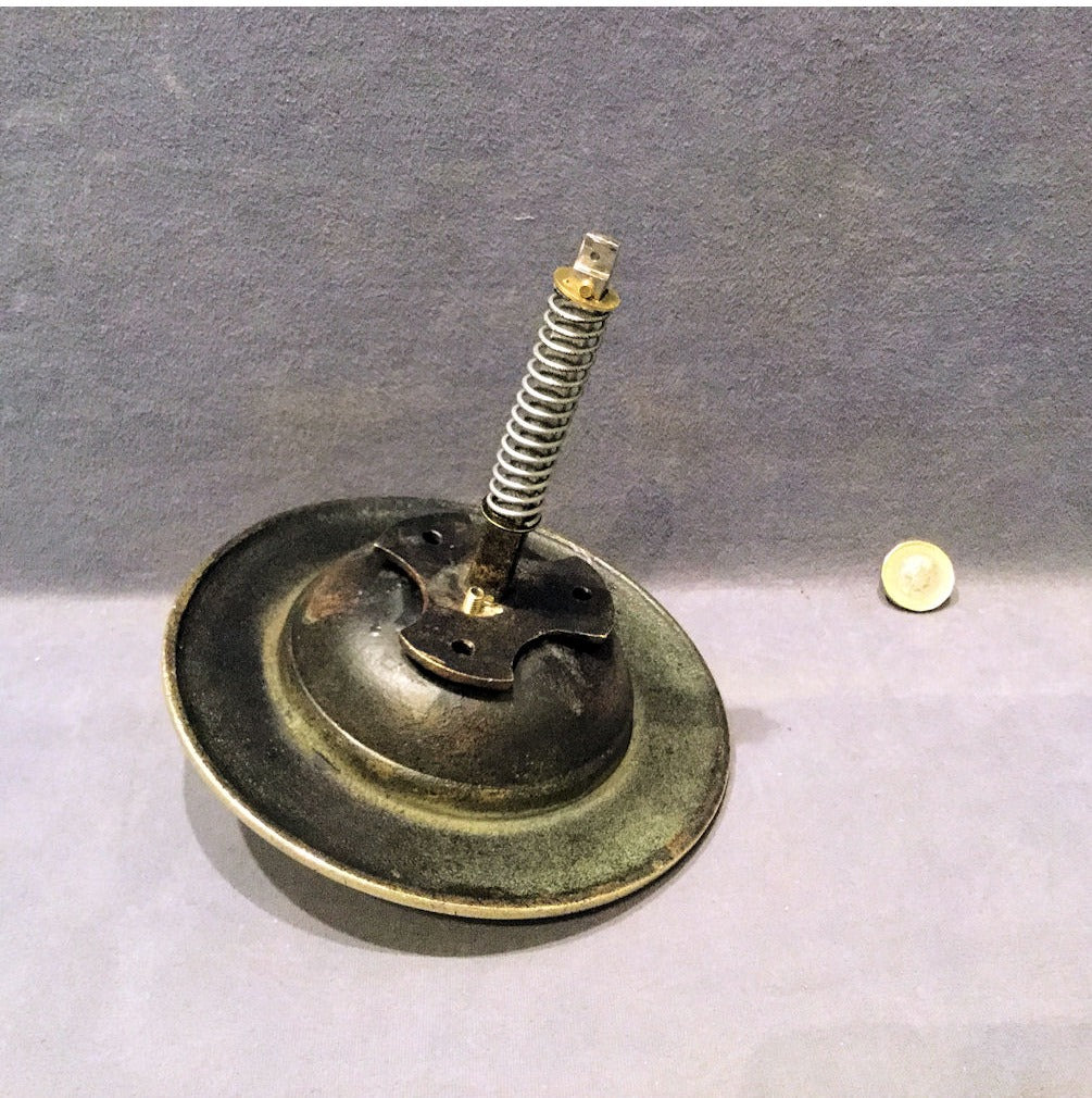 Union Bank Exterior Brass Bell Pull — view 3