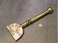 Unused Copper and Brass Horse Singe — Copper, late 19th century