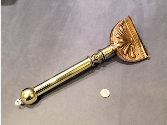 Unused Copper and Brass Horse Singe — view 2