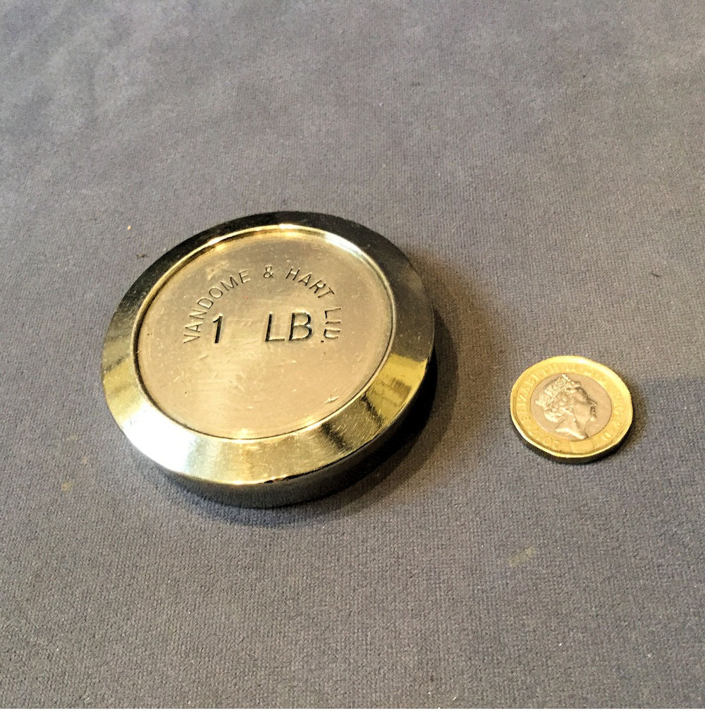 Vandome & Hart 1lb Nickel Weight — Nickel