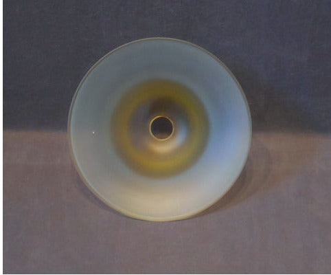 Vaseline Glass Lamp Shade — view 2