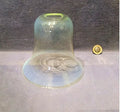 Vaseline Glass Lamp Shade — Glass, 1920's