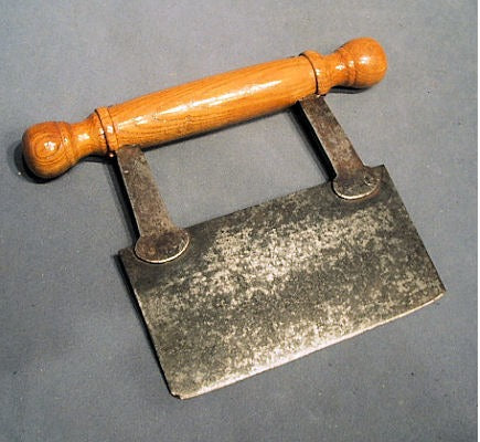 Vegetable Chopper — Steel, late 19th century