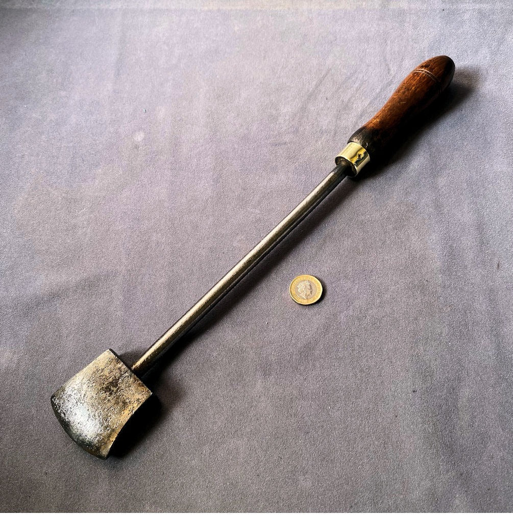 Veterinary Searing Iron — Iron, late 19th century