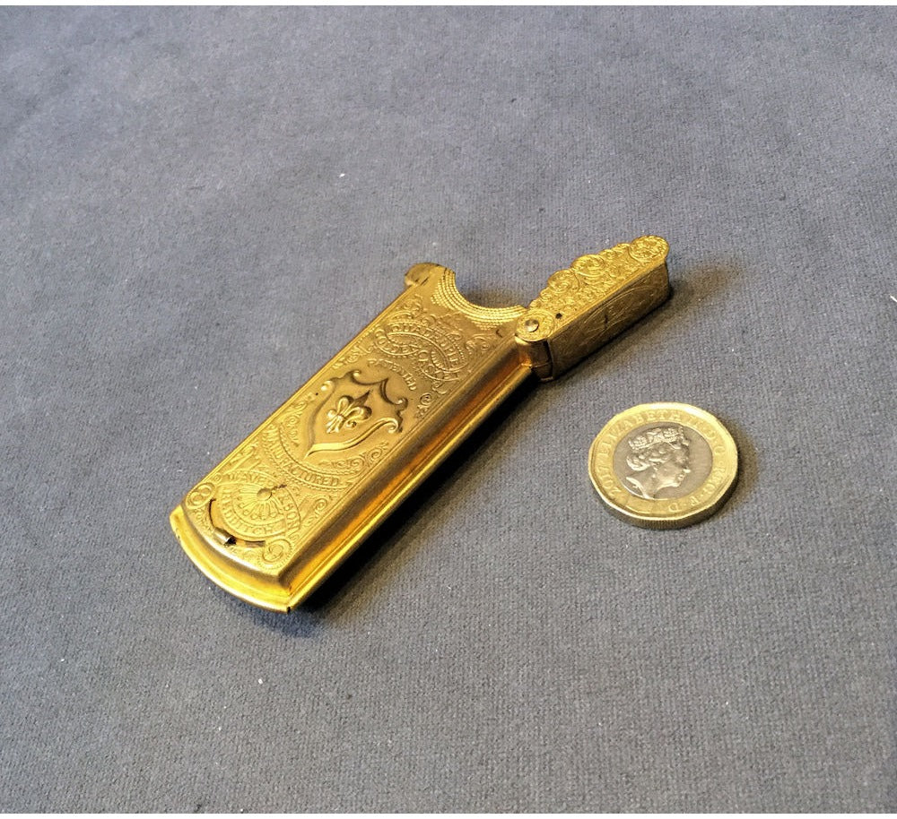 W. Avery Brass Needle Case — view 2