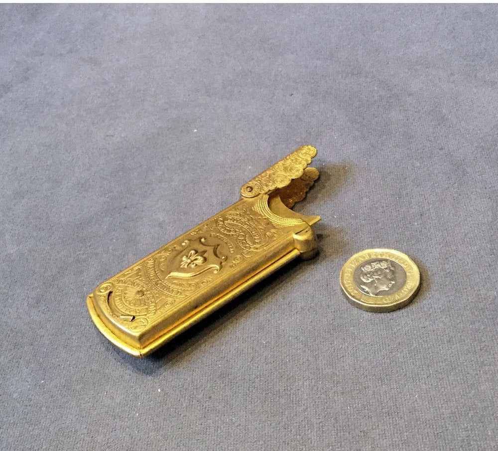 W. Avery Brass Needle Case — view 3