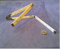 W. Preston Folding Ivorine Ruler — Ivorine, late 19th century