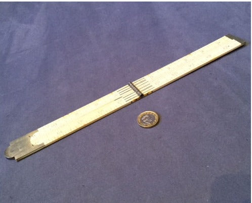 W. Preston Folding Ivorine Ruler — view 5