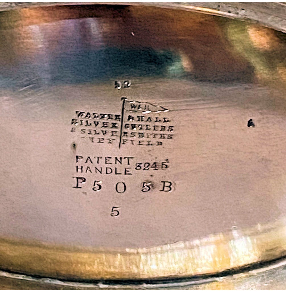 Walker & Hall 1885 Presentation Teapot — view 3