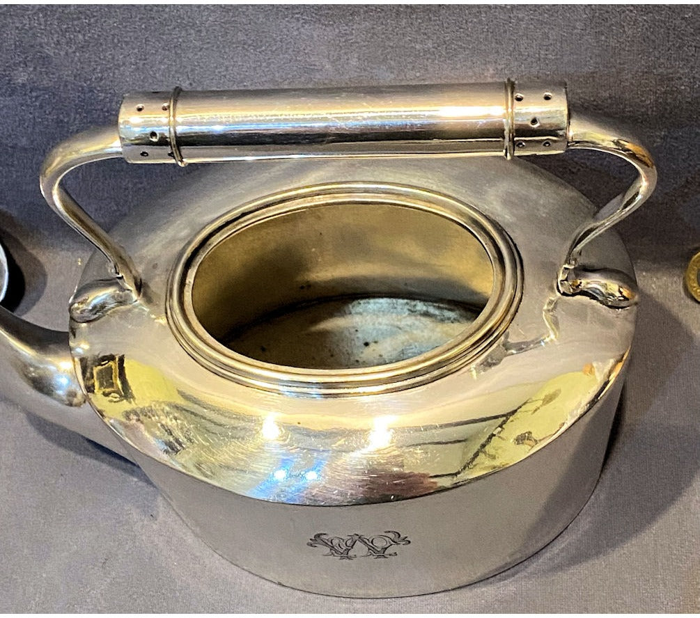 Walker & Hall Silver Plated Kettle — view 3