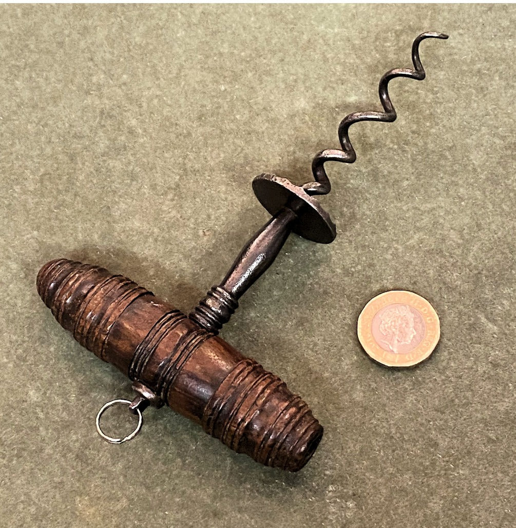 Walnut Handled Corkscrew — view 2