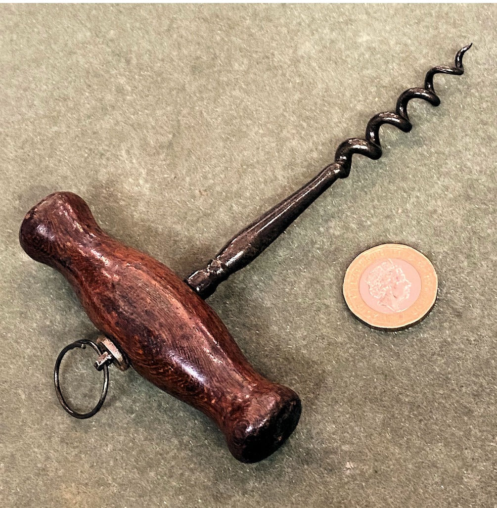 Walnut Handles Corkscrew — view 2