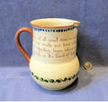 Watcombe Devon Ware Motto Jug — 1920's