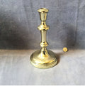 Wemyss Bay Steam Boat & Co Candlestick — Nickel, late 19th century
